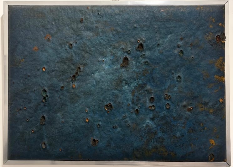 Dettaglio opera in vendita di Giulio Turcato | Superficie Lunare